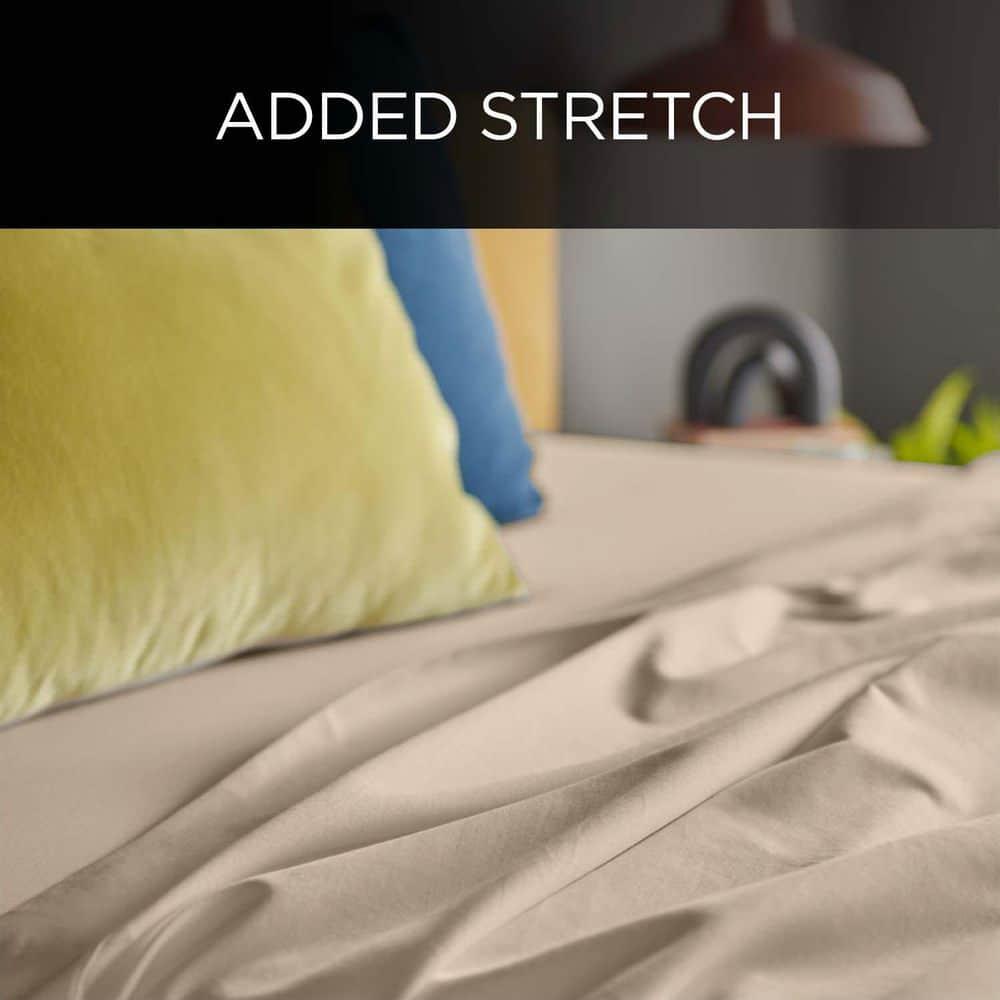 Tempur-Pedic Tempur Luxe Egyptian Cotton Sheet Set Sandstone - Twin, Adult