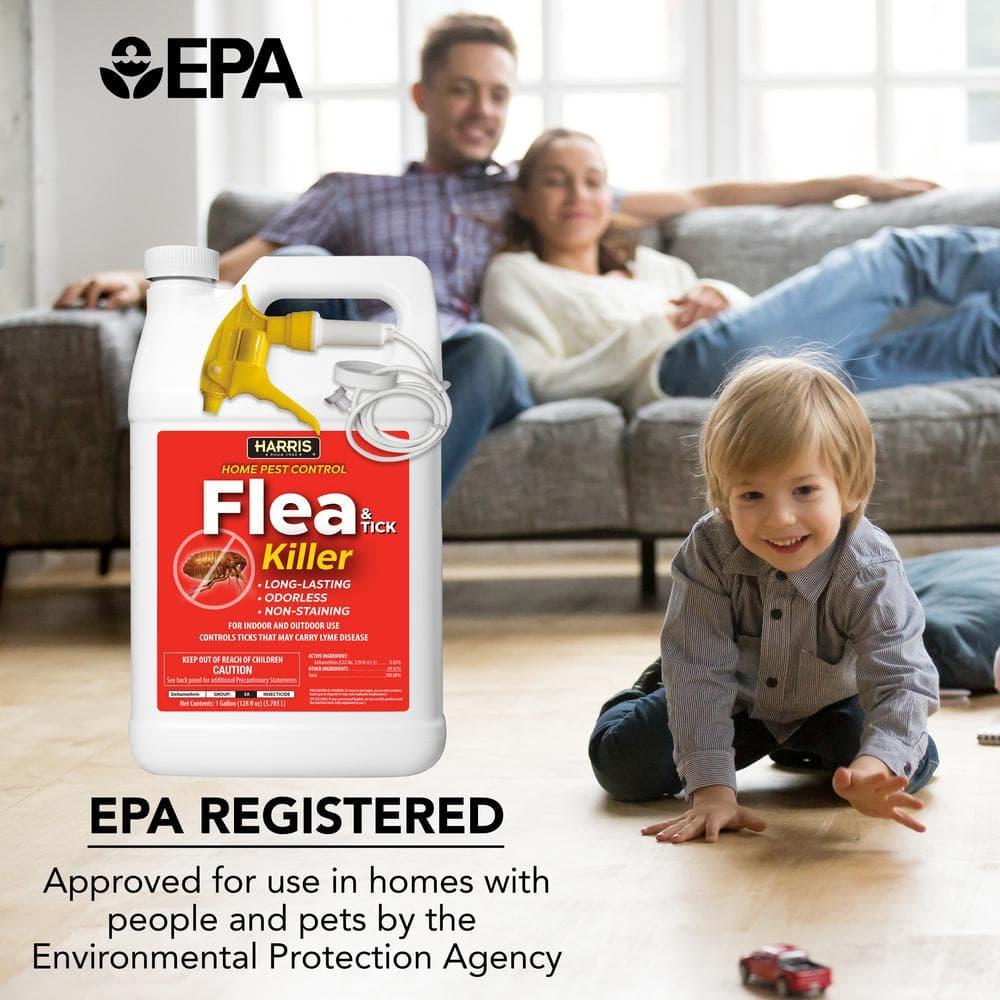 Harris Home Pest Control Flea & Tick Killer Liquid 1 gal