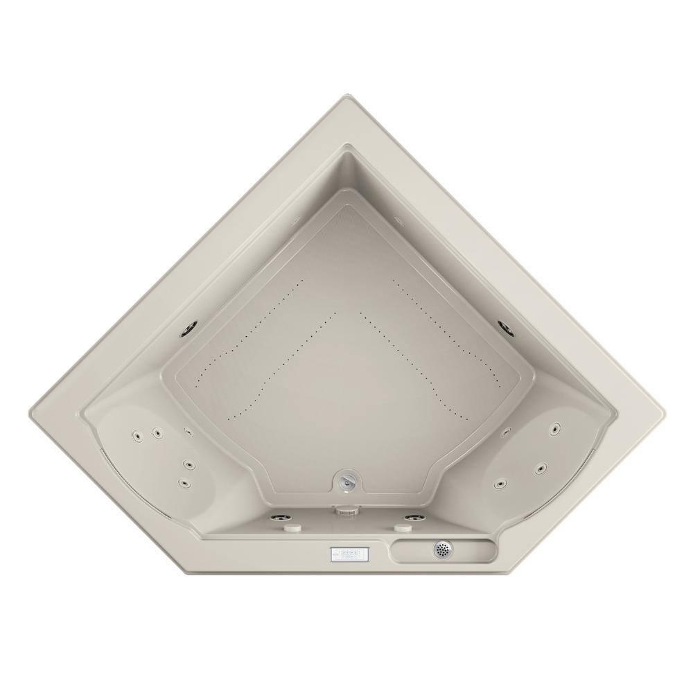 Fuzion® 65.75" x 65.75" Corner Combination Bathtub