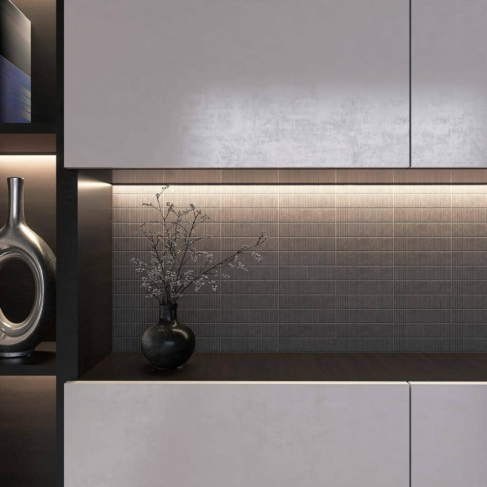 Supreme Tile Globe 2.96 in. X 11.82 in. Matte Ceramic Subway Wall Tile