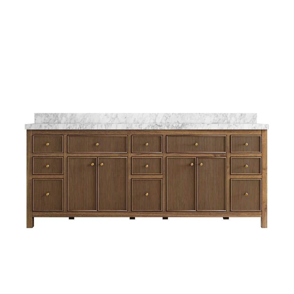 Willow Collections 84" Double Bathroom Vanity Set | Wayfair