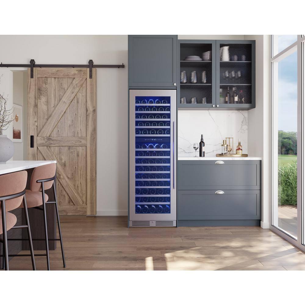 Zephyr Zephyr Presrv 24 in. 132-Bottle Dual Zone Full Size Wine Cooler