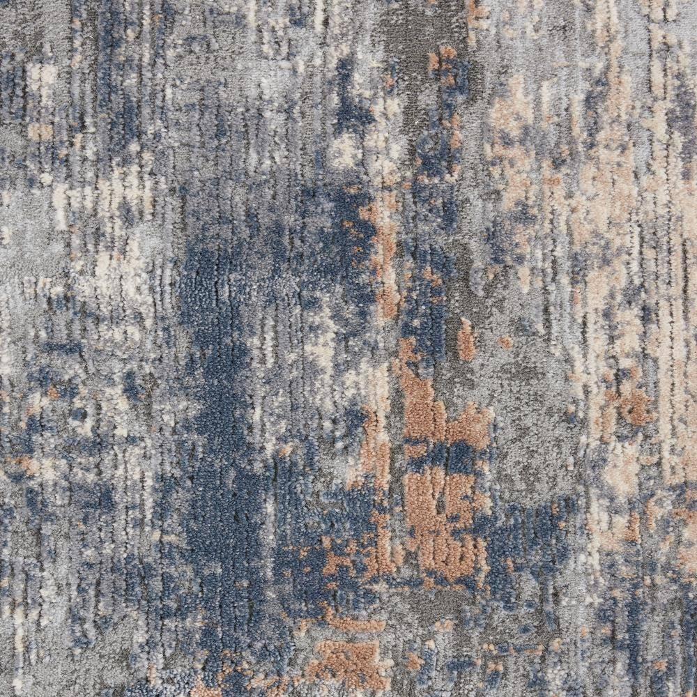 Nourison Rustic Textures Abstract Indoor Area Rug Grey/Beige 7’10” x Round