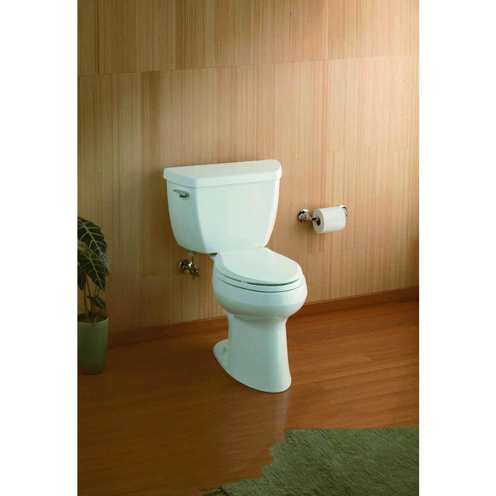 Highline Two-Piece Elongated 1.6 GPF Toilet with Pressure Lite Flush and Left-Hand Trip Lever