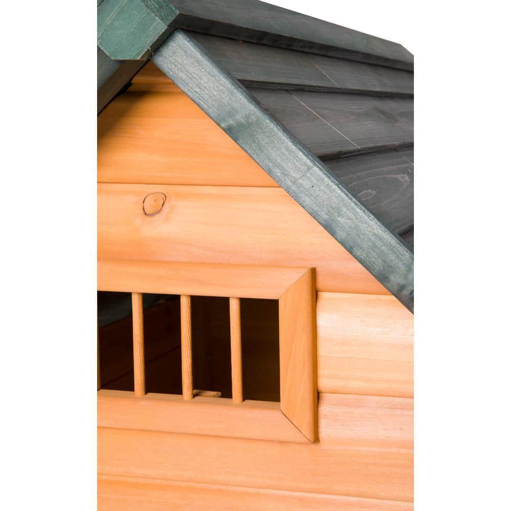 Creative Cedar Designs K-9 Kastle Dog House