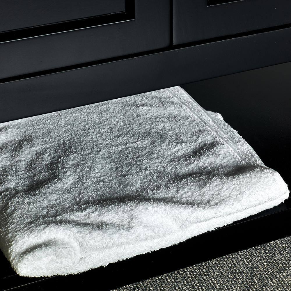 Fresca Manchester 42-in Black Undermount Single Sink Bathroom Vanity with White Quartz Top