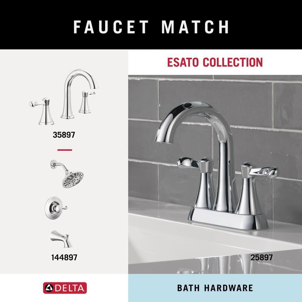 Delta Esato Double Towel Hook Bath Hardware Accessory ESA35-PC