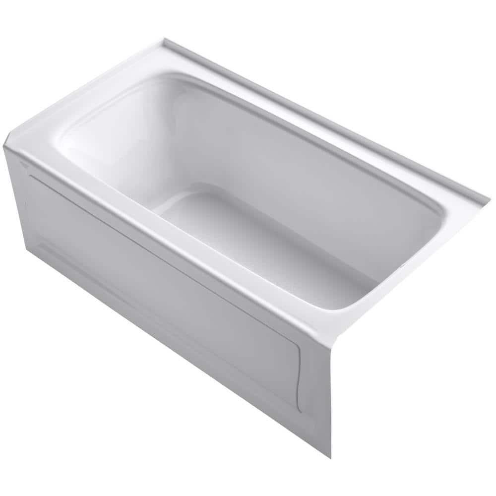 Bancroft® 60" x 32" Alcove Soaking Acrylic Bathtub