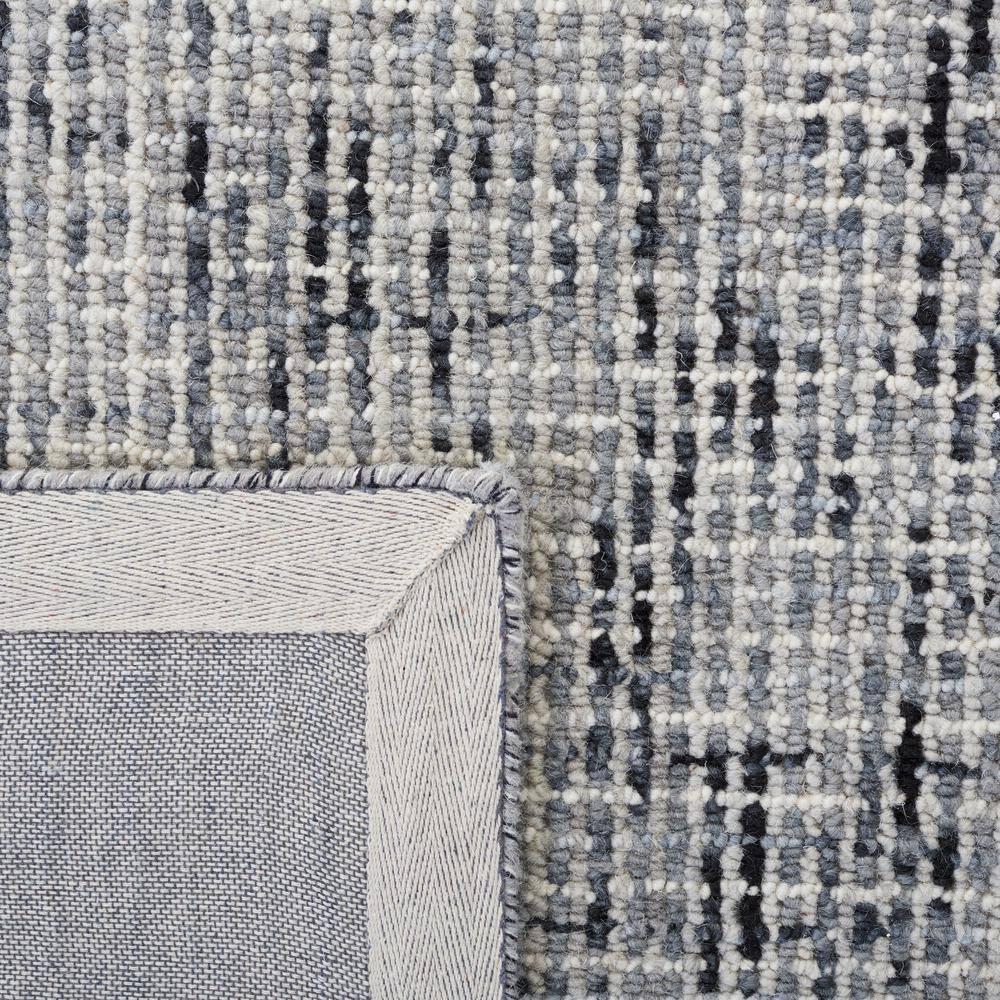 Abstract ABT468 Handmade Indoor Area Rug - Dark Gray/Ivory - 6'x6' - Safavieh