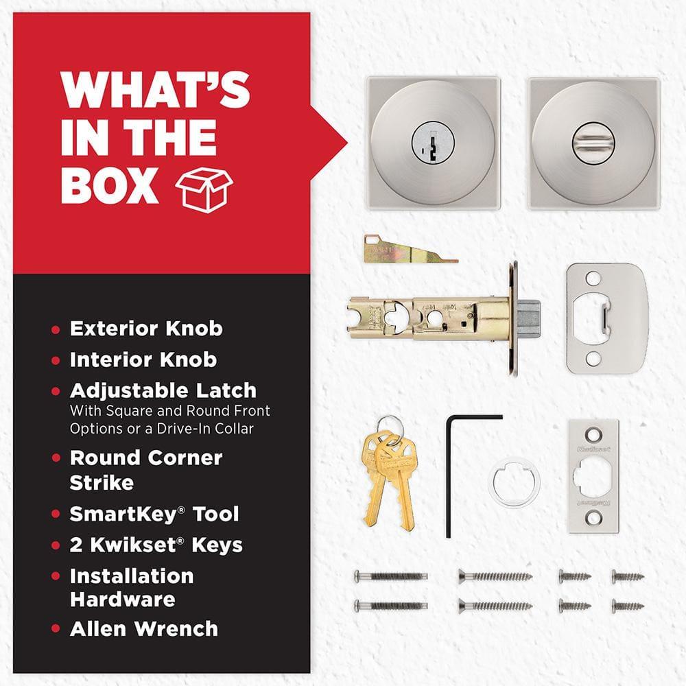 Pismo Keyed Door Knob with SmartKey