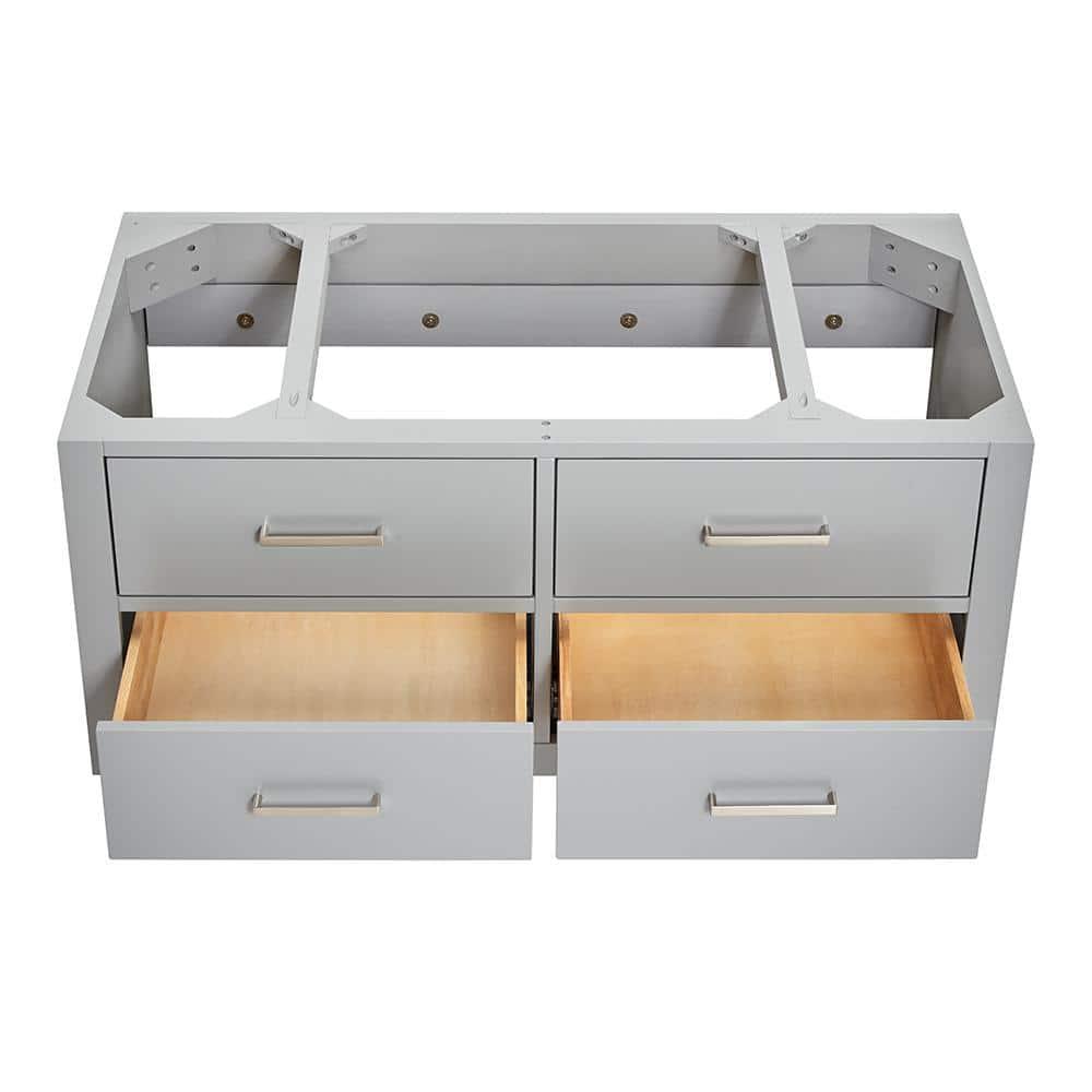 Ariel W042s-Bc Hutton 42" Single Wall Mounted Vanity Cabinet Only - Grey