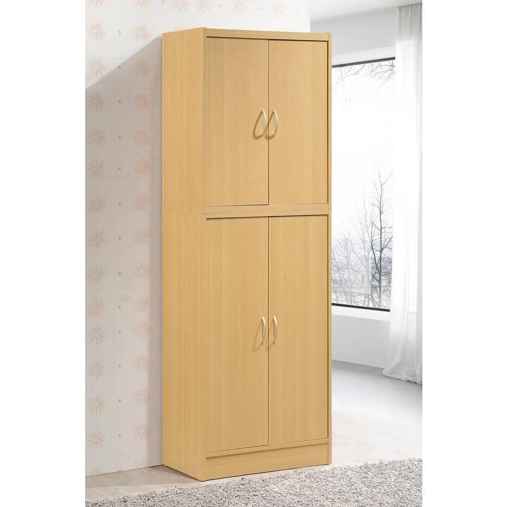 Hodedah 4-Door Pantry