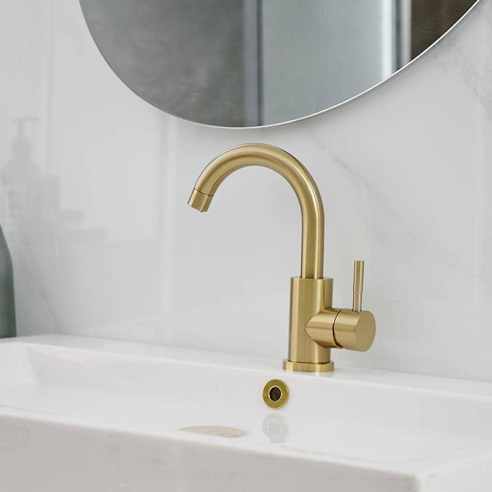 Hendrix Single Hole Bathroom Sink Faucet