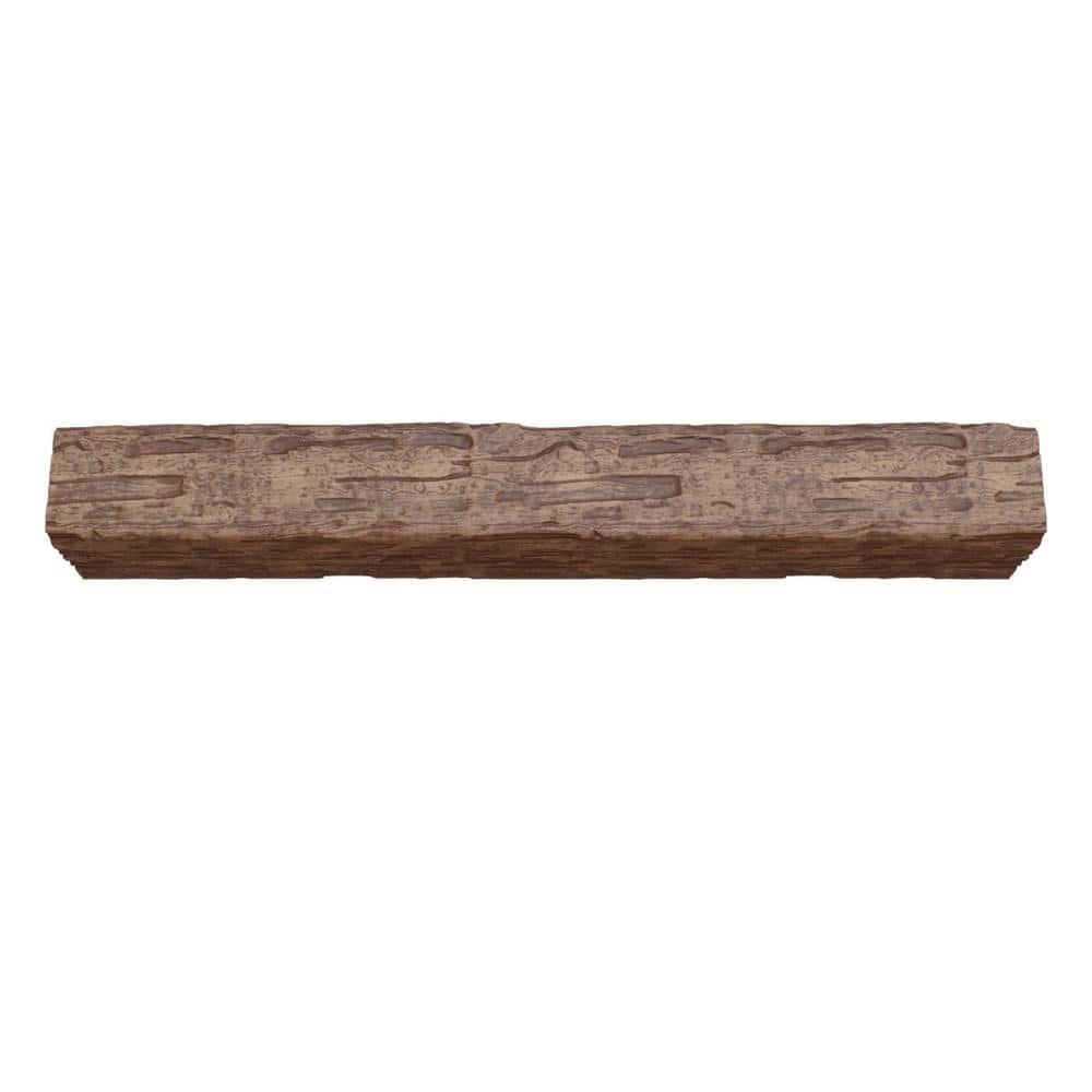 Warm Caramel Faux Wood Beam 96" Length