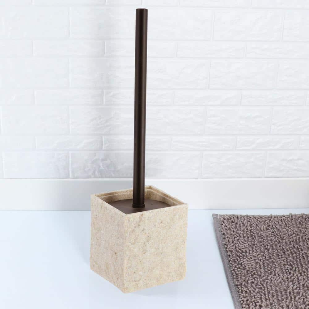Evideco Evideco Resin Toilet Brush And Holder