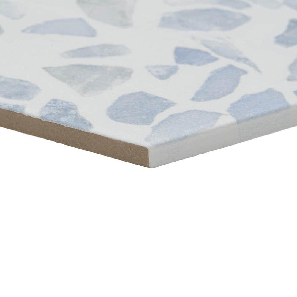 Jurassic Hex 9" Terrazzo Look Porcelain Floor & Wall Tile (8.07 Sq. Ft. / Case)
