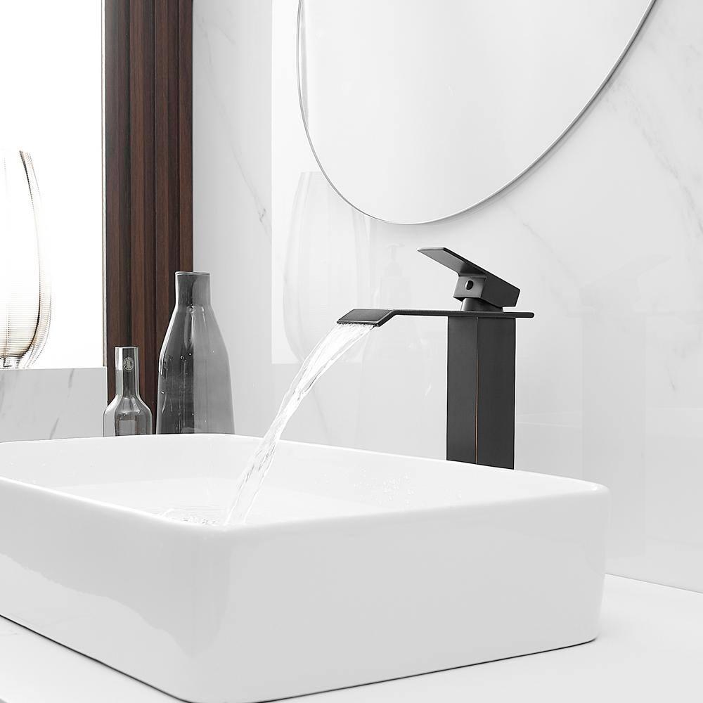 Vessel Sink Faucet Single-handle Bathroom Faucet with Drain Assembly