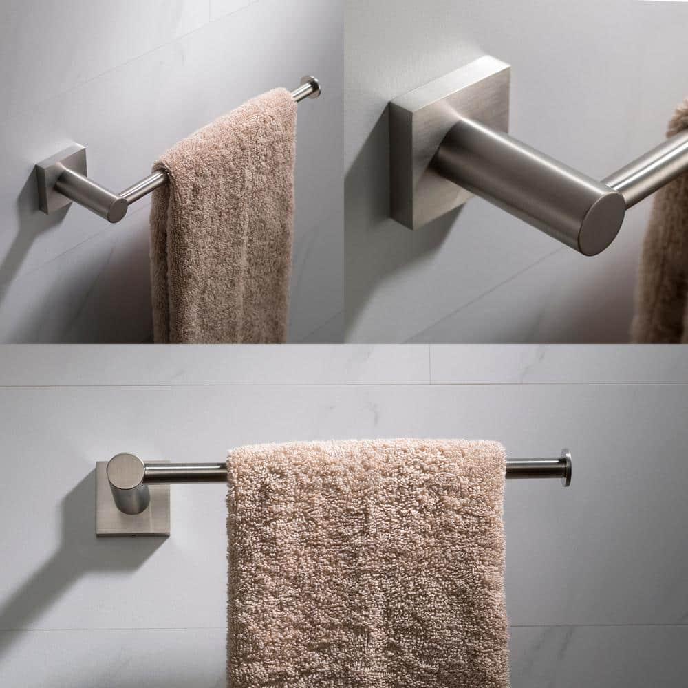 Kraus 2.81" Towel Bars, Brushed Nickel