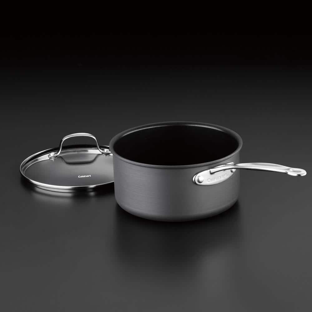 Cuisinart Chef's Classic 2 Quart PURELYCERAMIC™ Non-Stick PFAS-Free Hard Anodized Saucepan, 619C-18