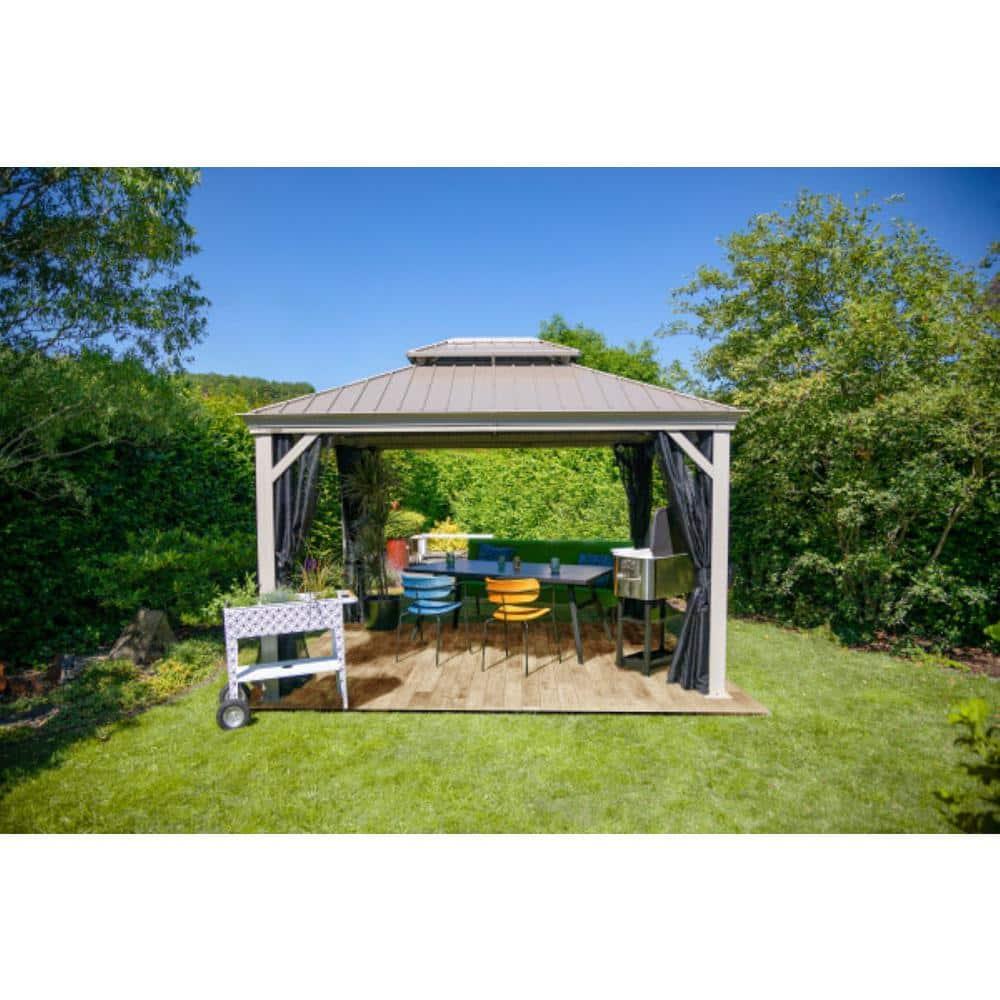 Sojag Monaco Champagne 12 ft. x 12 ft. Gazebo