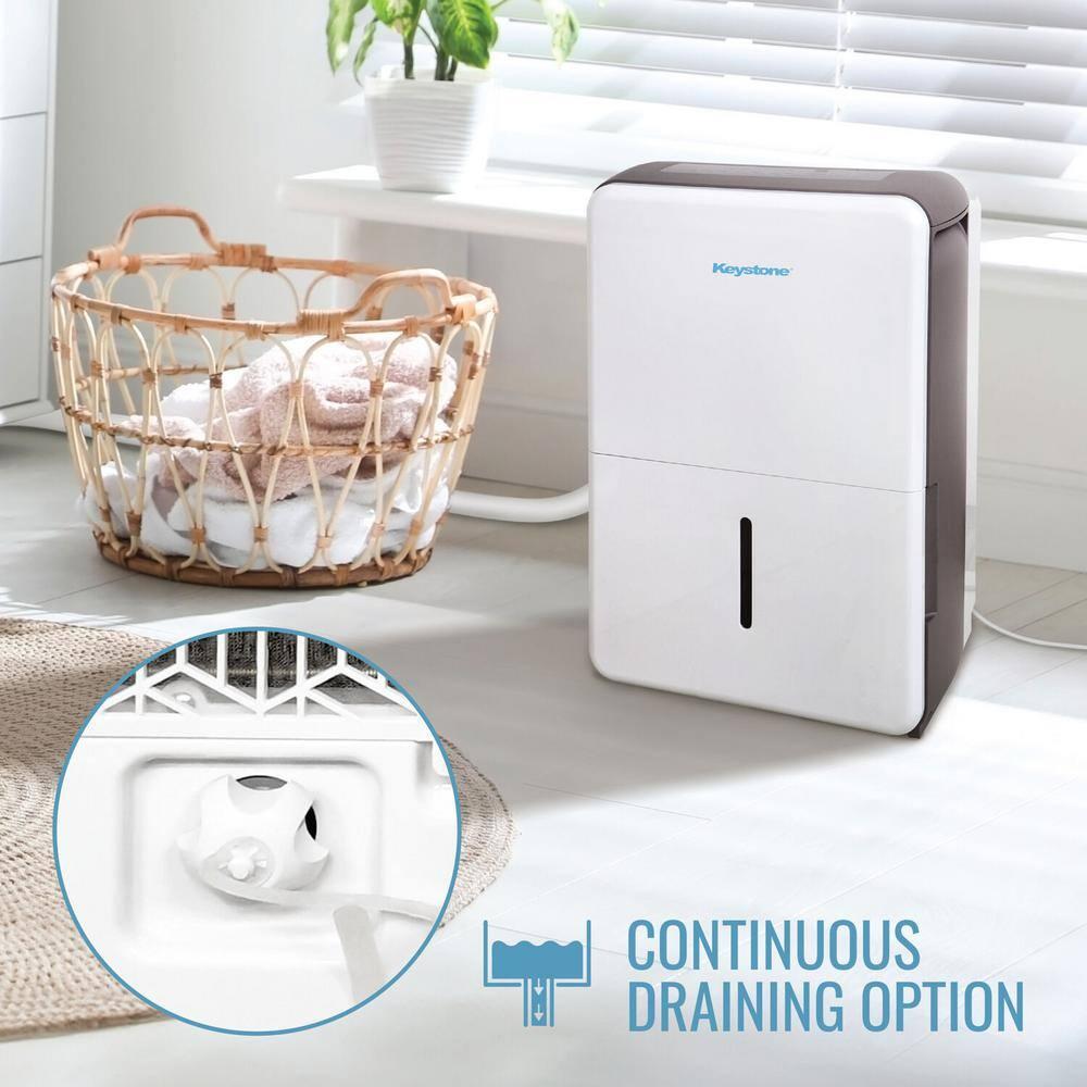 Keystone Energy Star Keystone 22 Pints Tower Dehumidifier for Rooms up to 16500 Cubic Feet