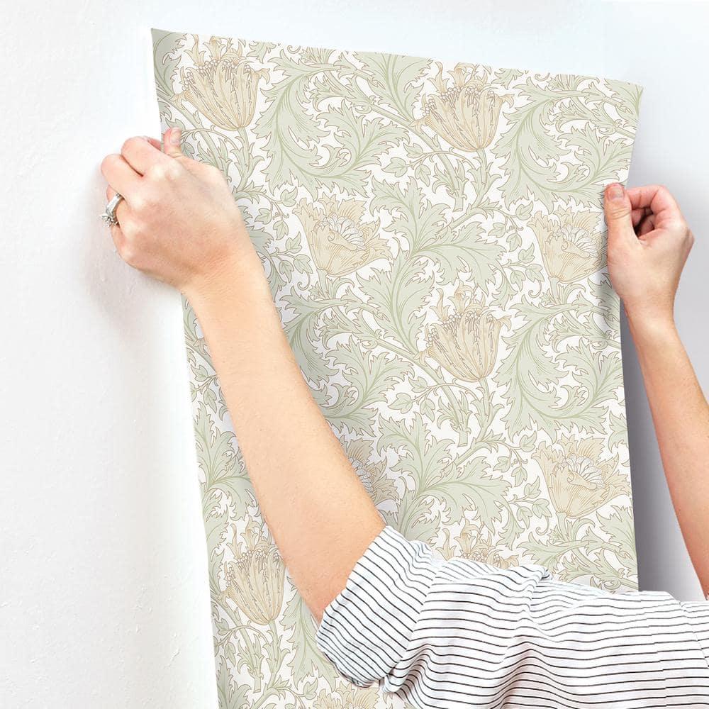 Anemone Modern Floral Wallpaper