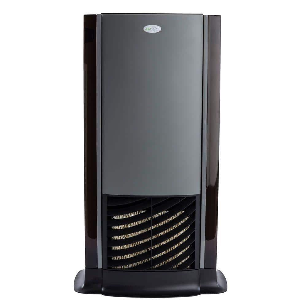 AIRCARE D46 720 Humidificador Evaporativo Tower para 1200 Pies Cuadrados, Titanio/negro