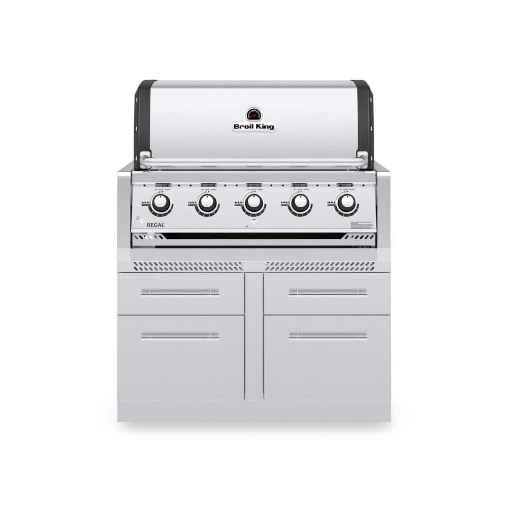 Broil King Regal S 520 5-Burner Built-InGrill Head