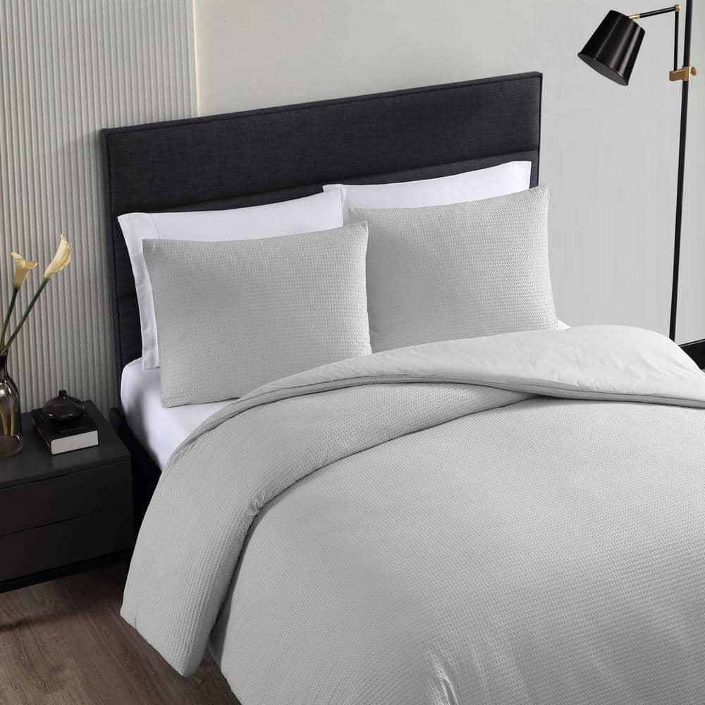 Vera Wang Vera Wang Waffle Pique Solid Cotton Comforter Set