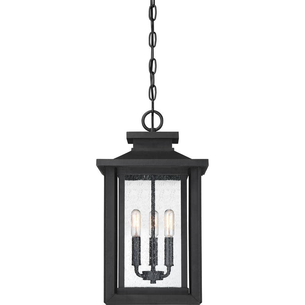 Quoizel Lighting Wakefield 3 - Light Pendant in  Earth Black