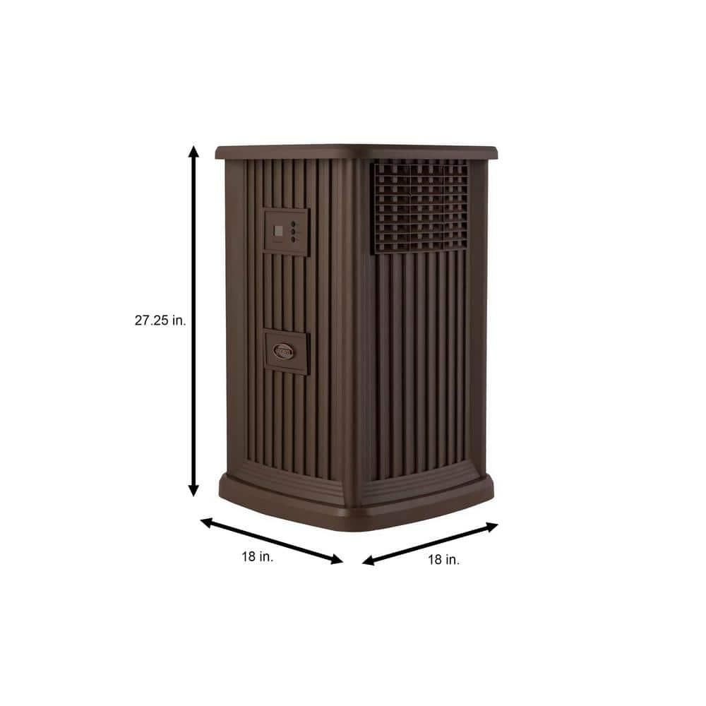 AIRCARE Style Nutmeg Whole House Pedestal Evaporative Humidifier for 2400 Square Feet