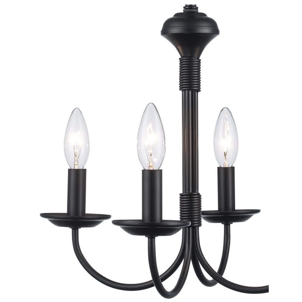 Trans Globe Lighting 9014 Traditional Four Light Up Lighting Mini Chandelier From The New