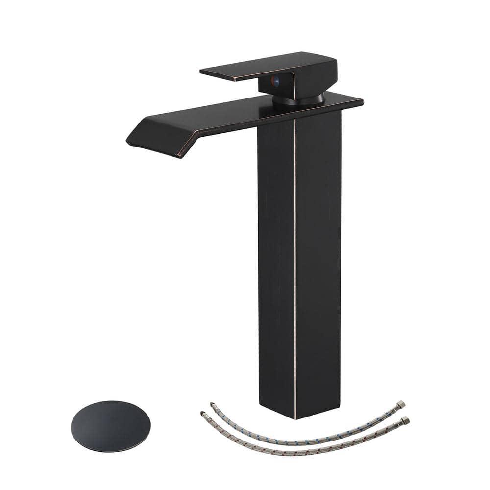 Vessel Sink Faucet Single-handle Bathroom Faucet with Drain Assembly