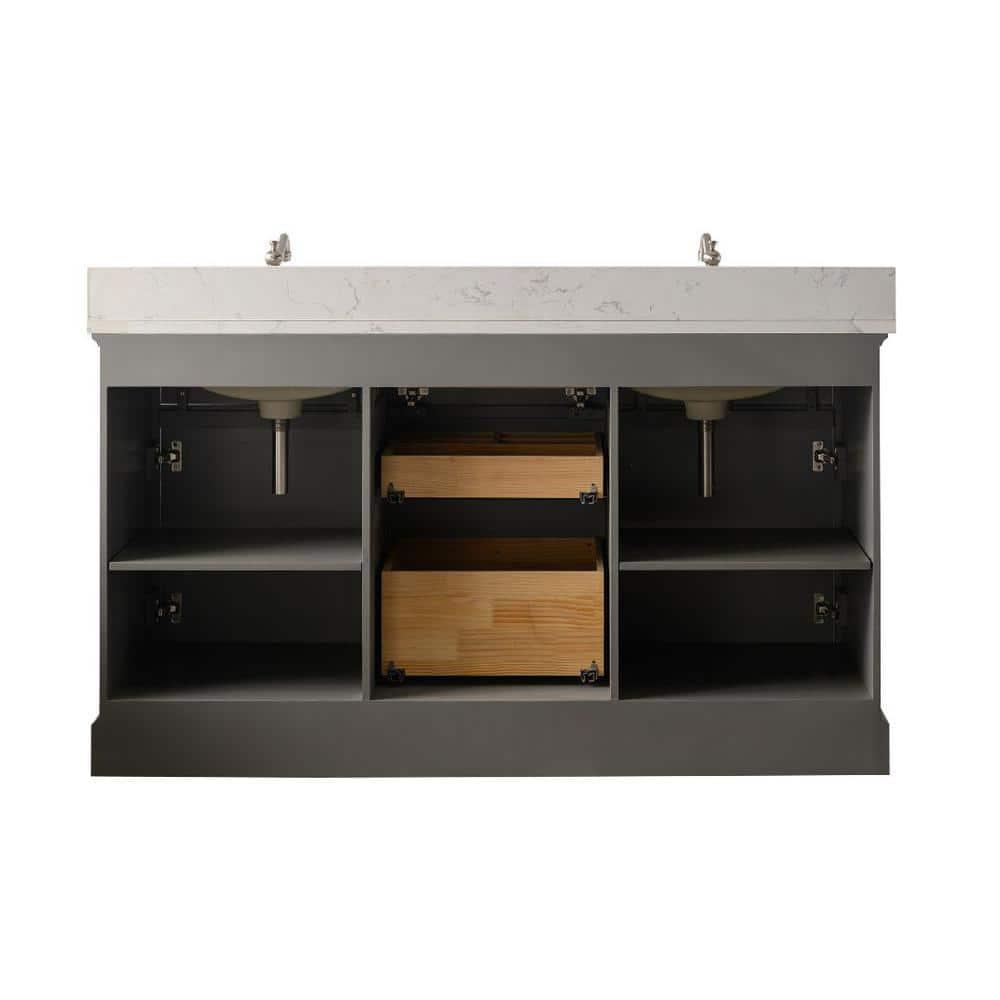 Sudio Design Thompson 60" W Double Vanity & Reviews | Perigold