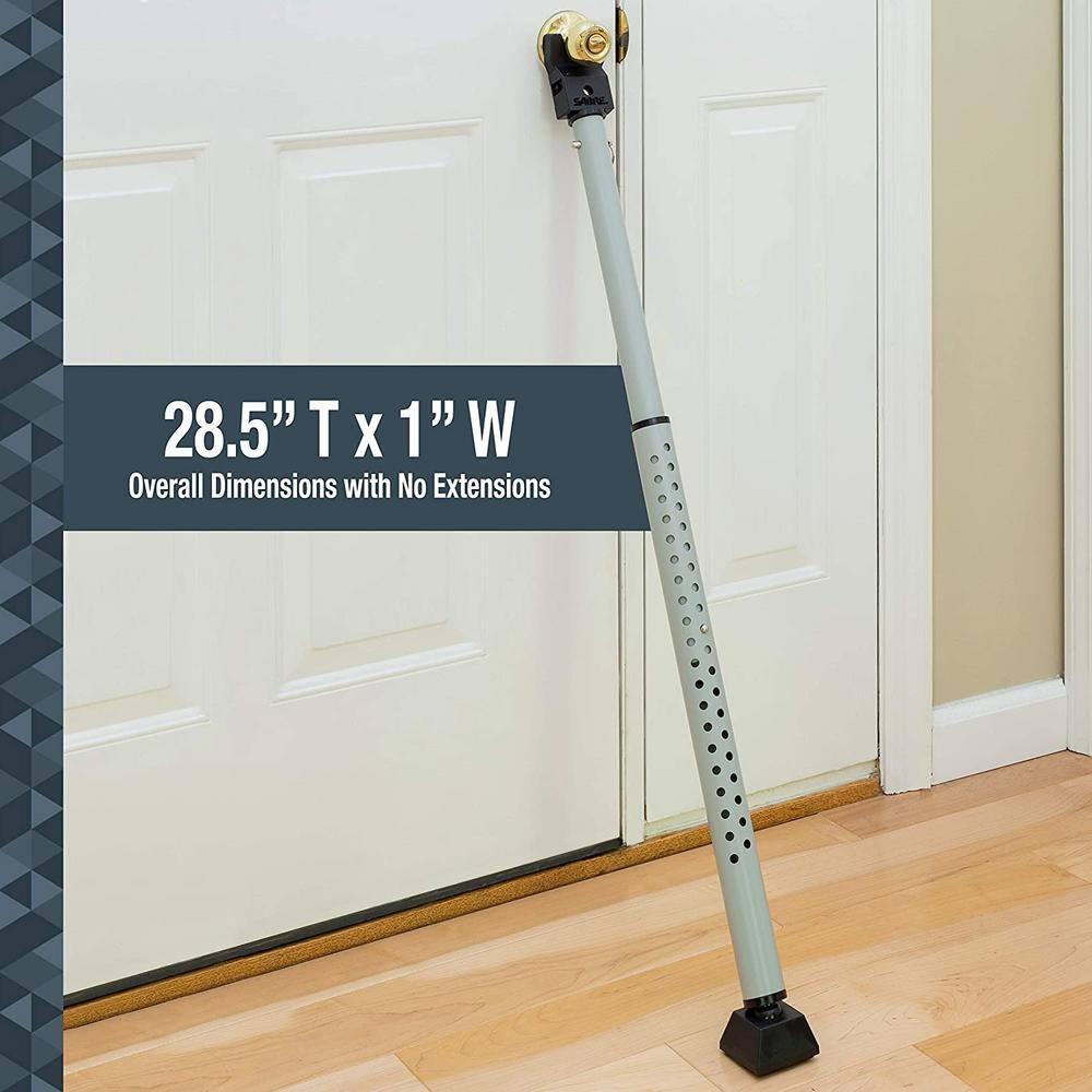 Door Security Bar with Built in Alarm