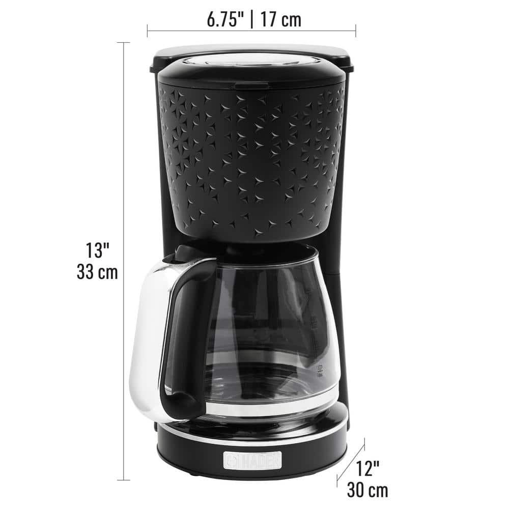 HADEN Starbeck Black Drip Coffee Maker