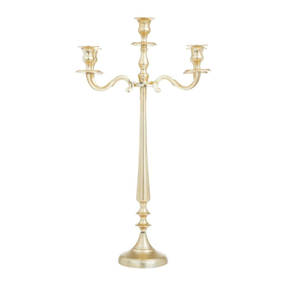Grayson Lane 5 Candle Aluminum Candelabra Candle Holder