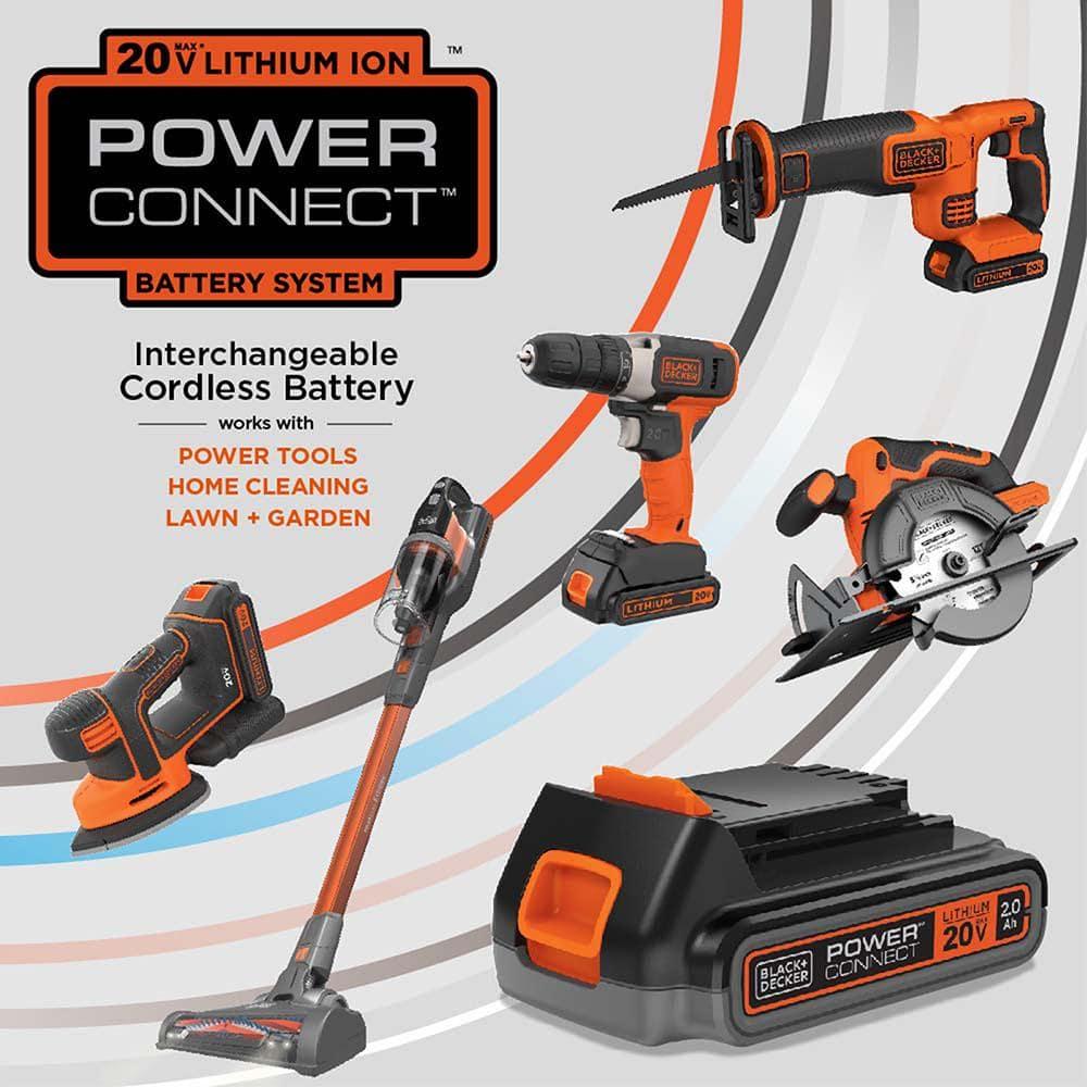 BLACK+DECKER Dustbuster 20V MAX POWERCONNECT Cordless Handheld Vacuum, BCHV001C1