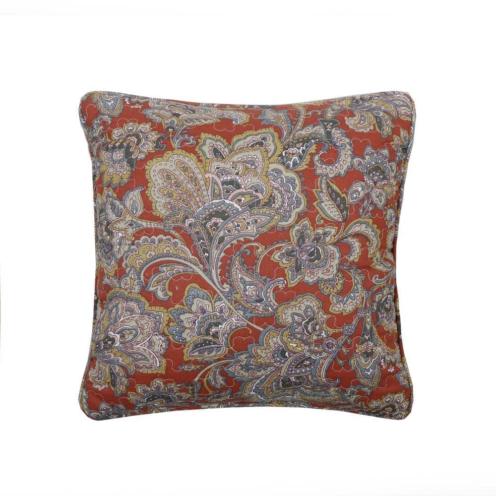 Traditional Cotton Paisley Quilt Set