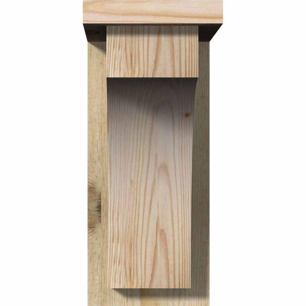 Ekena Millwork Huntington Corbel w/Backplate