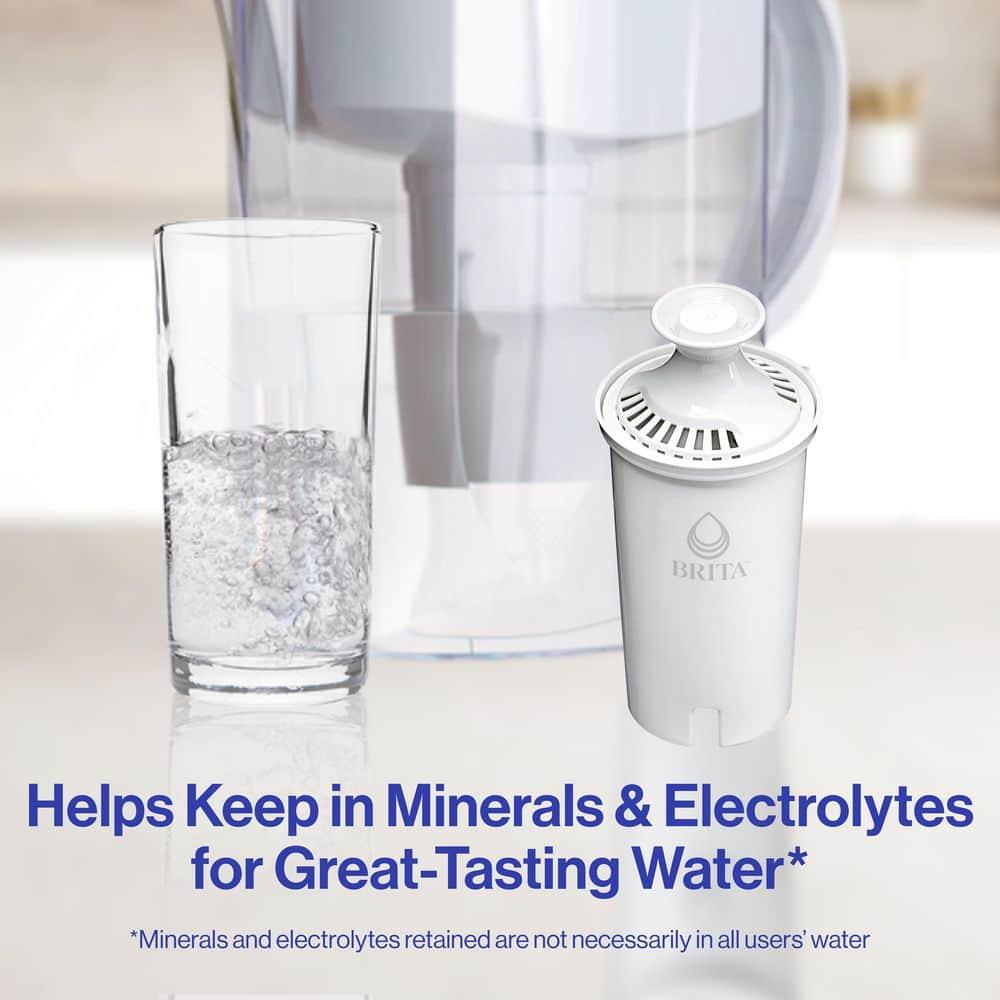 Brita Advanced Replacement Water Filter for Pitchers: Reduces Odors, Filters Chlorine