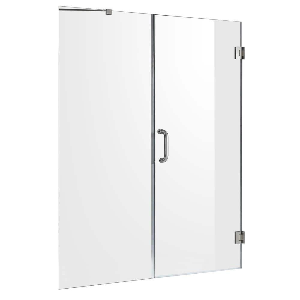 Consort 72" H Hinged Frameless Shower Door