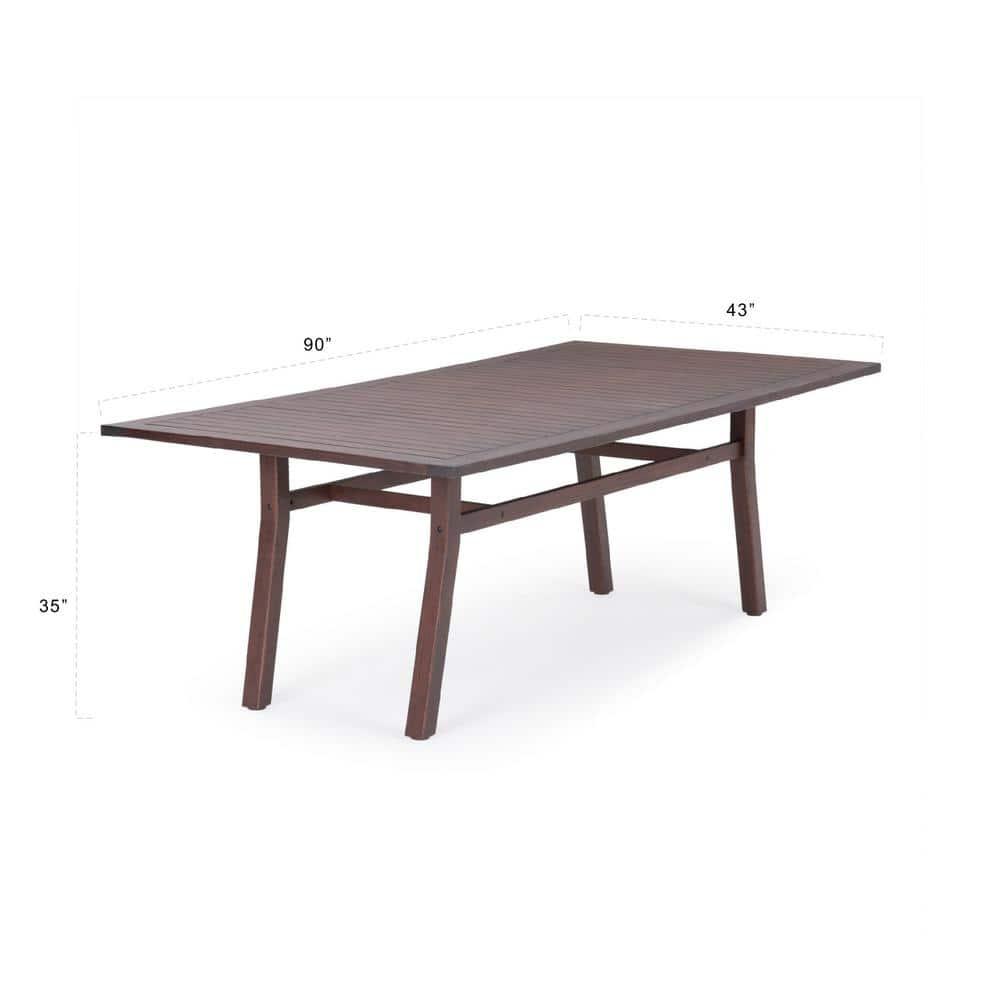 Minhaj 8 - Person Rectangular Outdoor Dining Set with Cushions