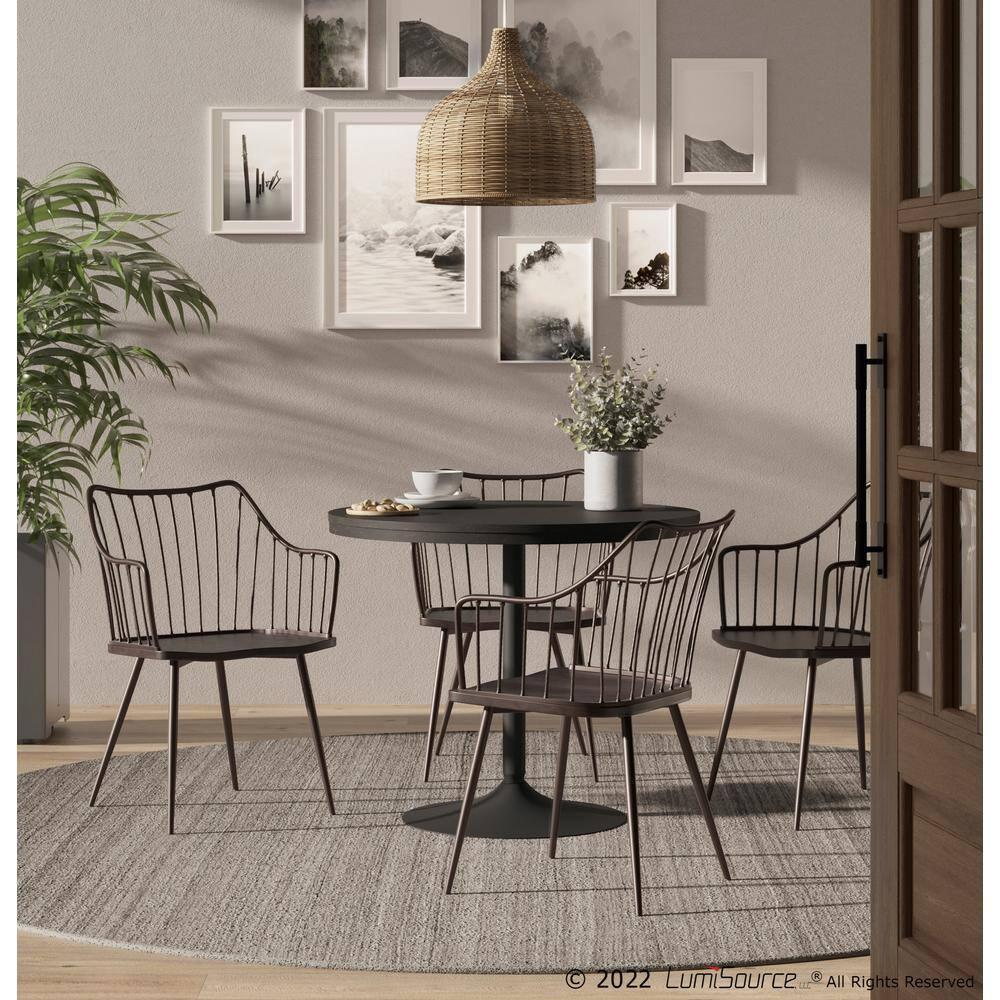 Fianna Slat Back Arm Chair
