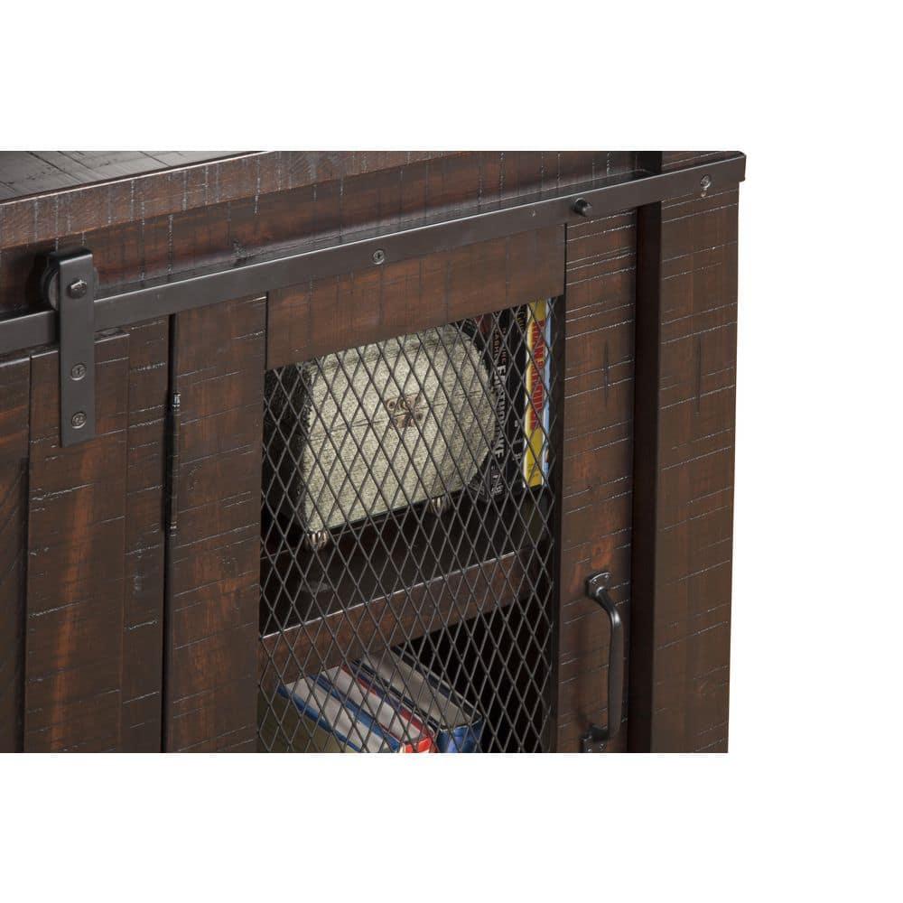 Durango 65" Solid Wood TV Stand Espresso Finish - Martin Svensson Home