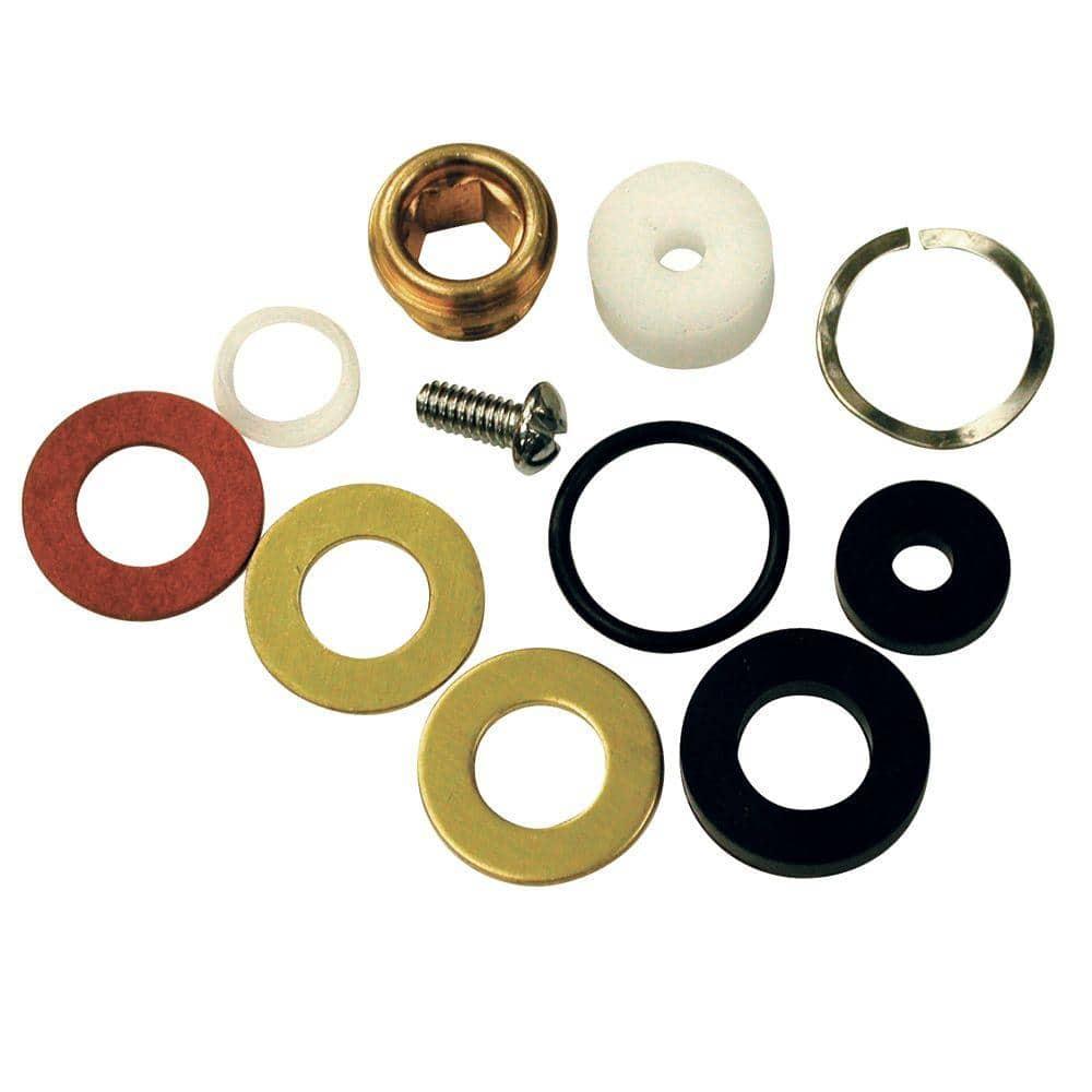 American Standard Tub & Shower Stem Repair Kit with Brass and Rubber Components