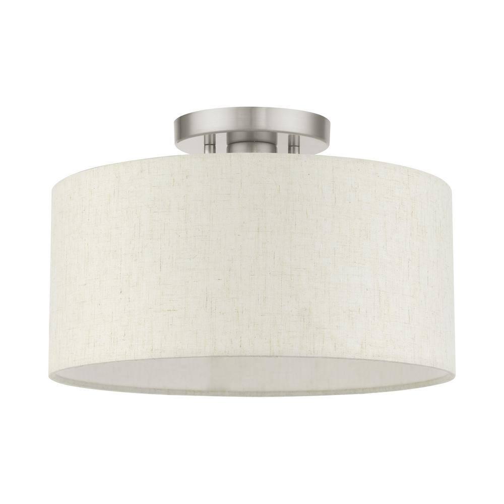 Zipcode Design™ Darian Fabric Semi Flush Mount