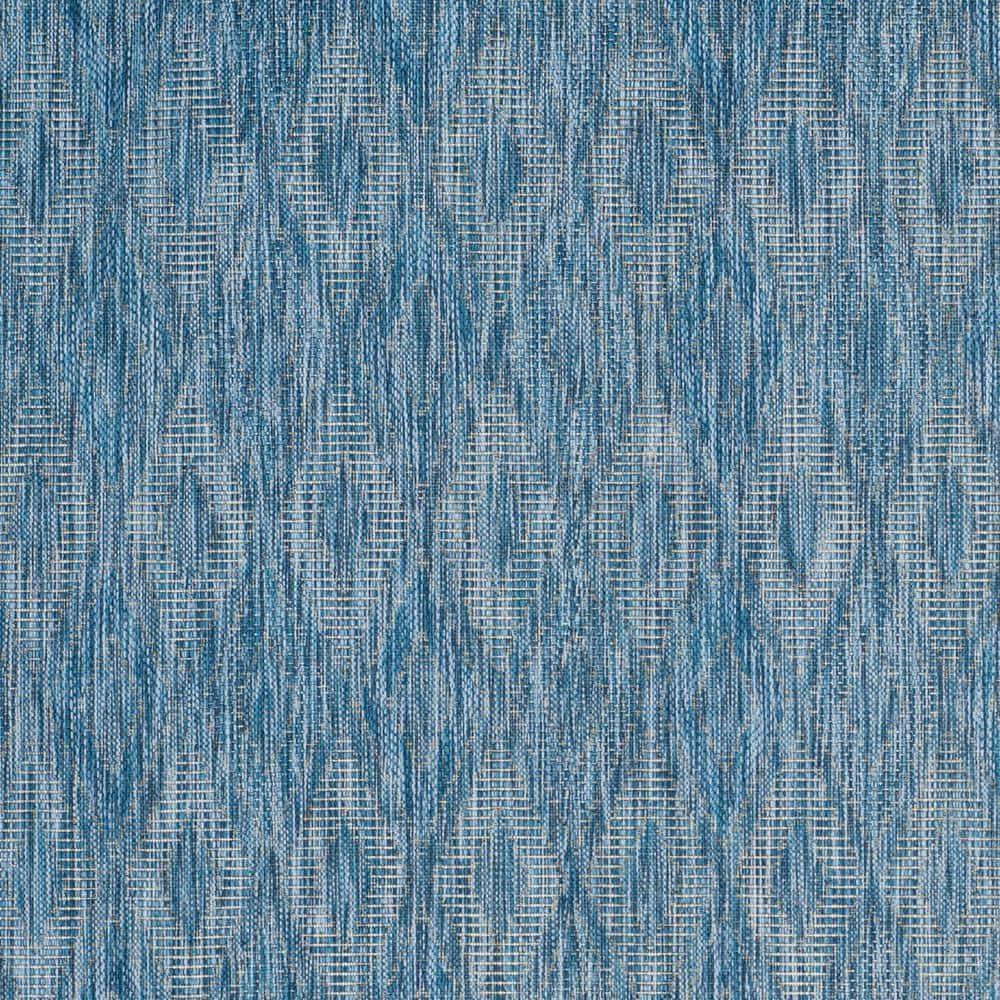 Courtyard CY8522 Power Loomed Indoor and Outdoor Area Rug - Navy/Navy - 8'x11' - Safavieh