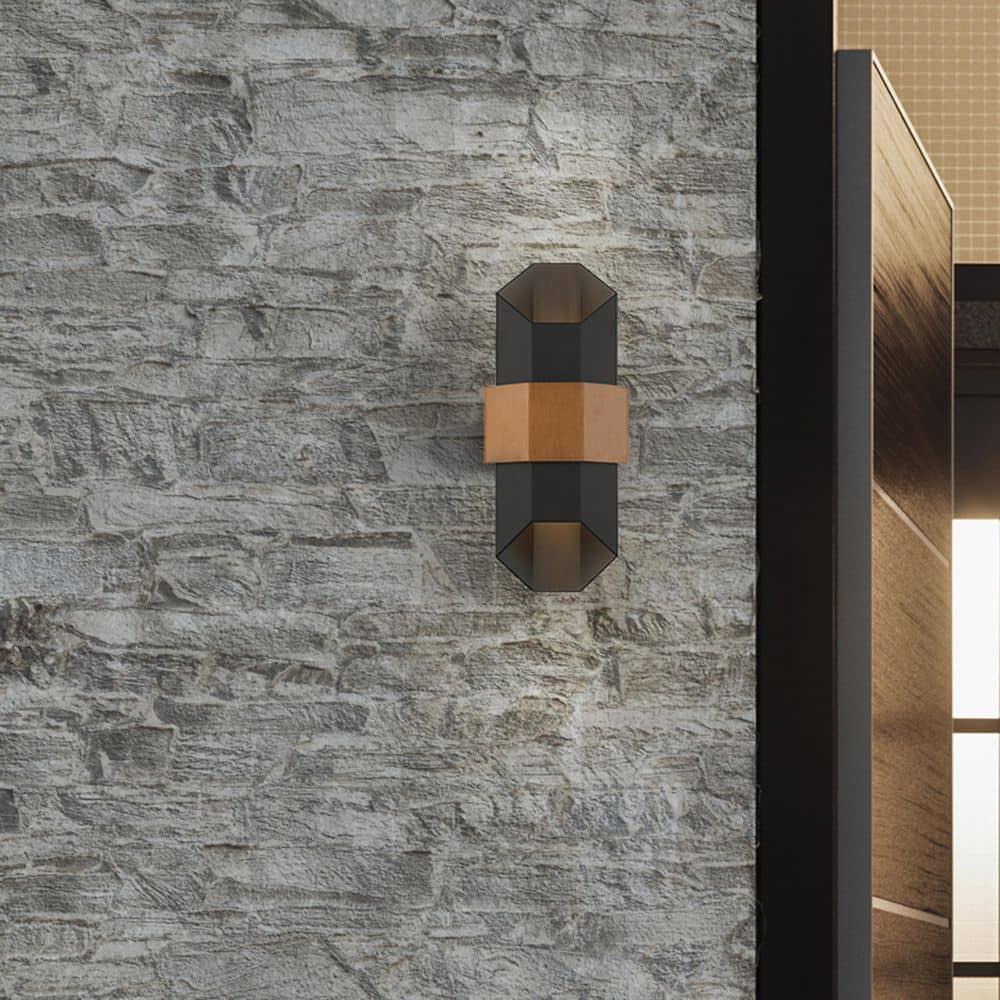 Betton Novelty Outdoor Aluminum LED Wall Light