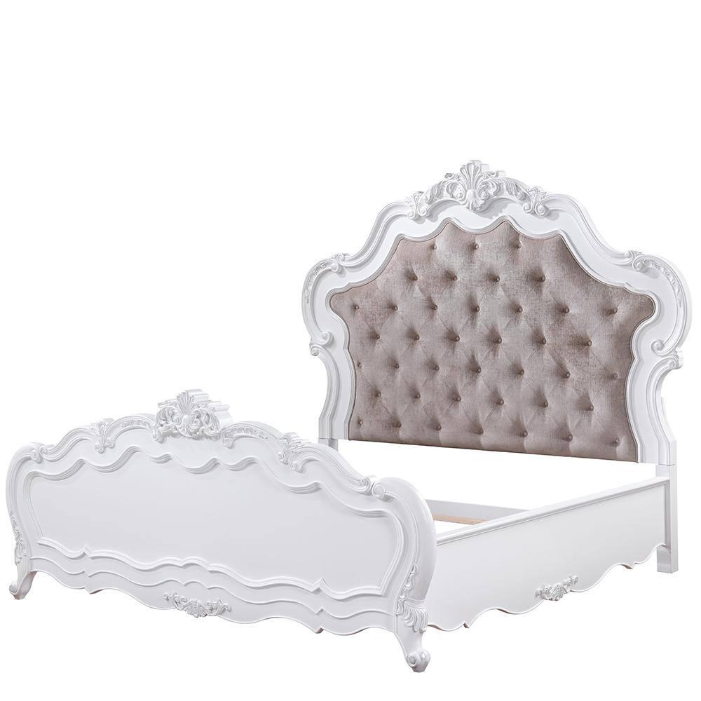 ACME Furniture Latisha Eastern King Bed in White